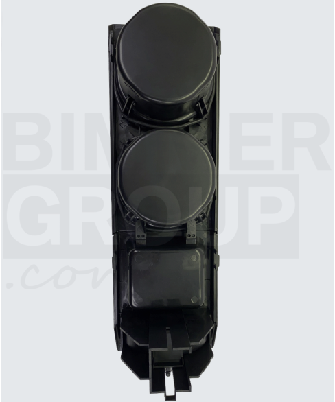 Zwarte bekerhouder voor BMW 3 Serie (E46)