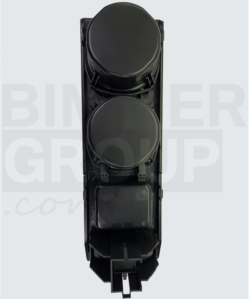 Zwarte bekerhouder voor BMW 3 Serie (E46)