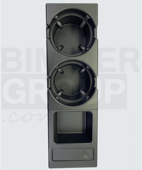 Zwarte bekerhouder voor BMW 3 Serie (E46)