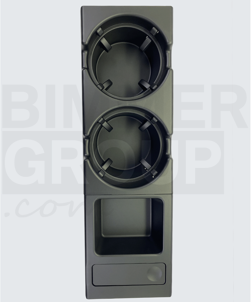 Zwarte bekerhouder voor BMW 3 Serie (E46)