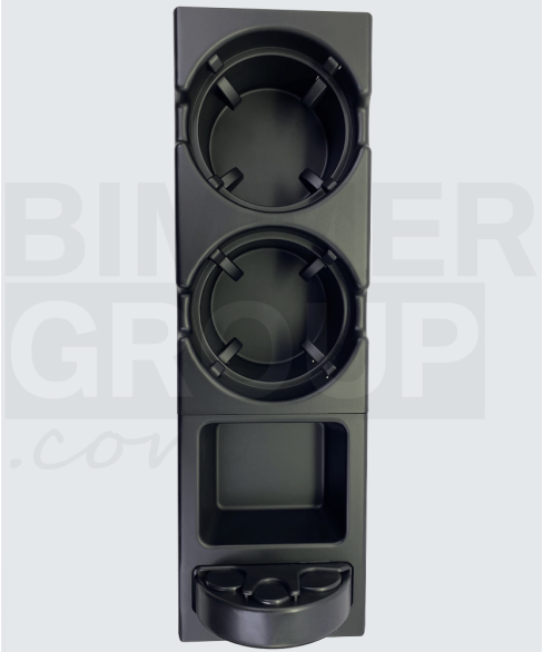 Zwarte bekerhouder voor BMW 3 Serie (E46)