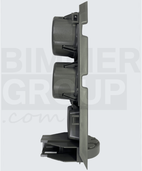 Grijze bekerhouder voor BMW 3 Serie (E46)