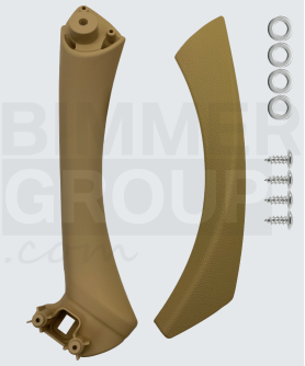 Beige achterlinkse deurgreep voor BMW 3 Serie (E90/E91)