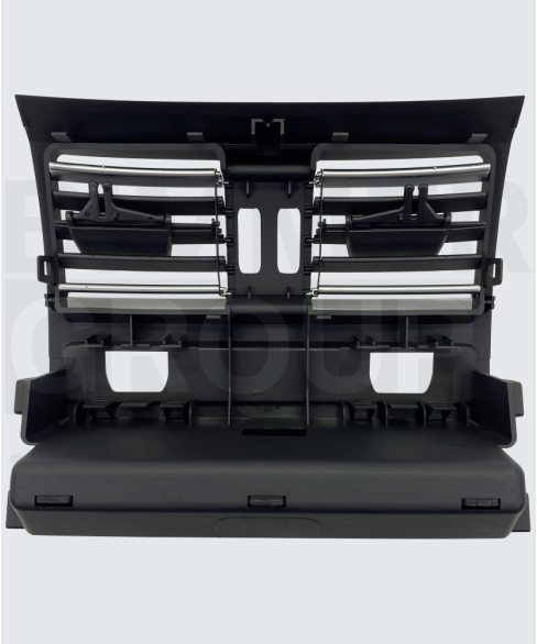 Achterluchtuitlaat voor BMW 5 Serie (F10/F11/F07) jaren 2013-2017 (met achterstoelverwarming)