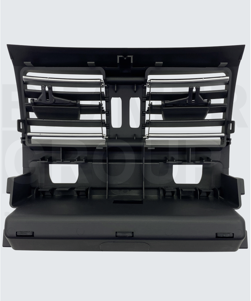 Achterluchtuitlaat voor BMW 5 Serie (F10/F11/F07) jaren 2013-2017 (met achterstoelverwarming)