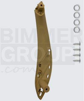 Beige deurgreep passagierszijde voor BMW 3 Serie, 4 Serie, M3, M4 (F30/F31/F32/F33/F34/F36 F80/F82/F83)