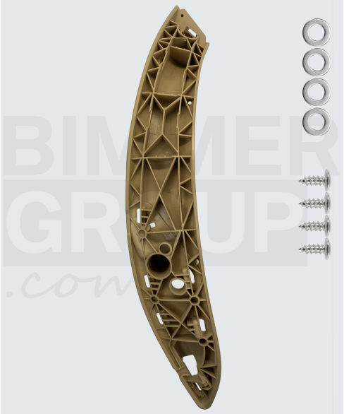 Beige deurgreep passagierszijde voor BMW 3 Serie, 4 Serie, M3, M4 (F30/F31/F32/F33/F34/F36 F80/F82/F83)