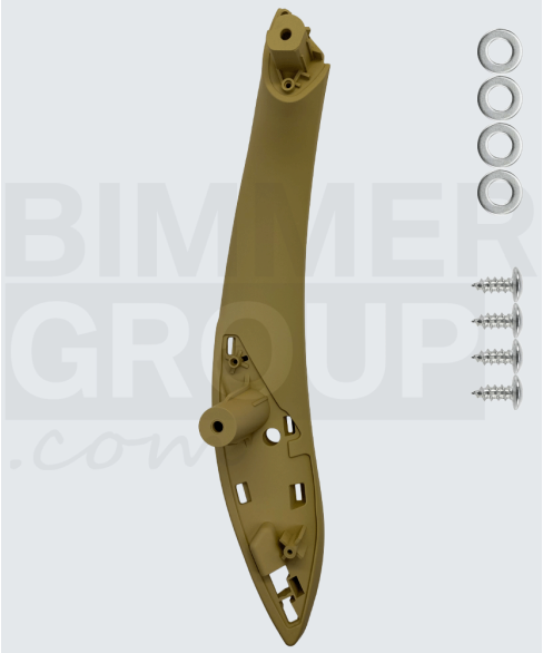Beige achterlinkse deurgreep voor BMW 3 Serie, 4 Serie, M3, M4 (F30/F31/F34/F36/F80)