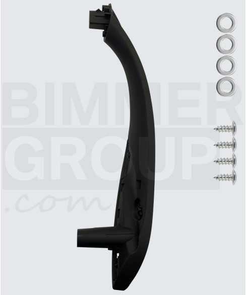 Zwarte bestuurderszijde deurgreep voor BMW 3 Serie, 4 Serie, M3, M4 (F30/F31/F32/F33/F34/F36 F80/F82/F83)