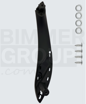 Zwarte deurgreep passagierszijde voor BMW 3 Serie, 4 Serie, M3, M4 (F30/F31/F32/F33/F34/F36 F80/F82/F83)