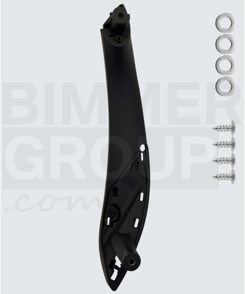 Zwarte deurgreep passagierszijde voor BMW 3 Serie, 4 Serie, M3, M4 (F30/F31/F32/F33/F34/F36 F80/F82/F83)
