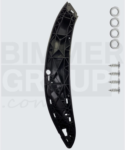 Zwarte deurgreep passagierszijde voor BMW 3 Serie, 4 Serie, M3, M4 (F30/F31/F32/F33/F34/F36 F80/F82/F83)