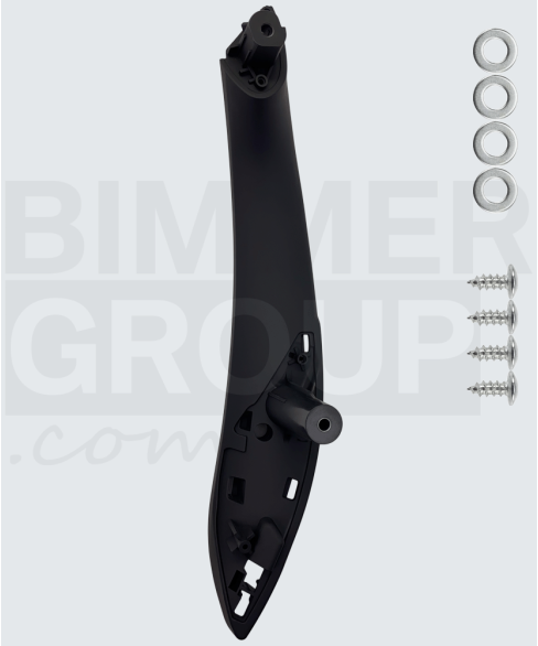 Zwarte achterrechts deurgreep voor BMW 3 Serie, 4 Serie, M3, M4 (F30/F31/F34/F36/F80)