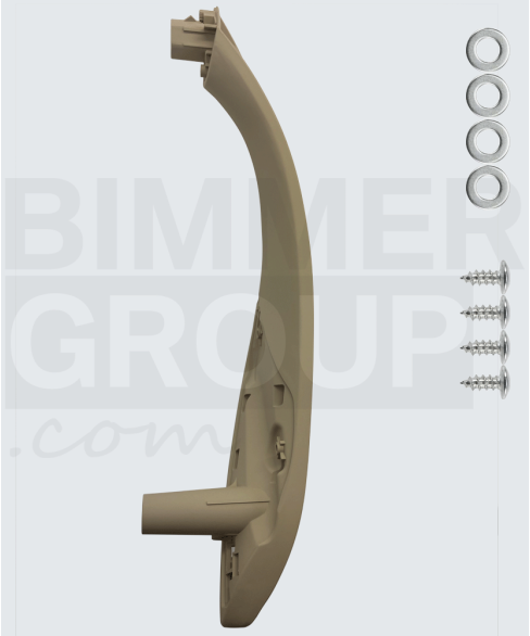 Oyster bestuurderszijde deurgreep voor BMW 3 Serie, 4 Serie, M3, M4 (F30/F31/F32/F33/F34/F36 F80/F82/F83)