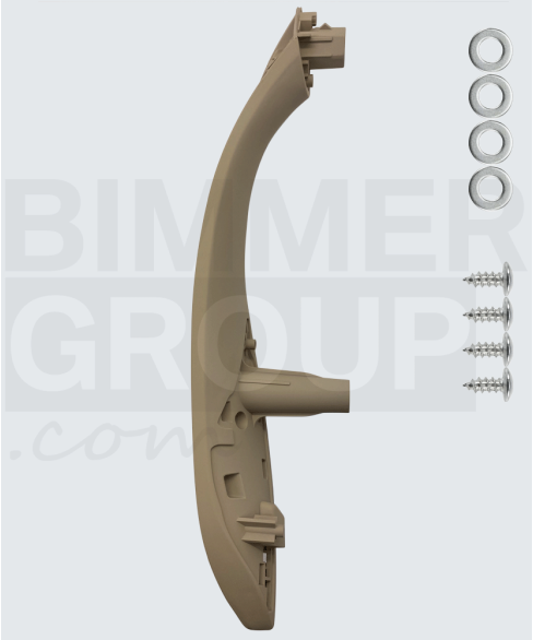Oyster achterrechts deurgreep voor BMW 3 Serie, 4 Serie, M3, M4 (F30/F31/F34/F36/F80)