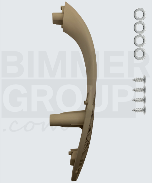 Oyster achterrechts deurgreep voor BMW 3 Serie, 4 Serie, M3, M4 (F30/F31/F34/F36/F80)